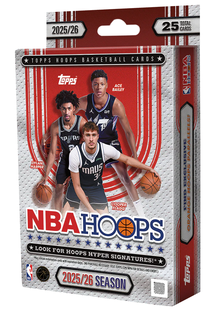 Topps NBA Hoops Basketball Hanger Box