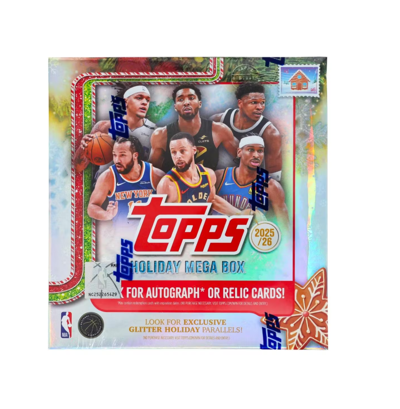 Topps Holiday Basketball Mega Box