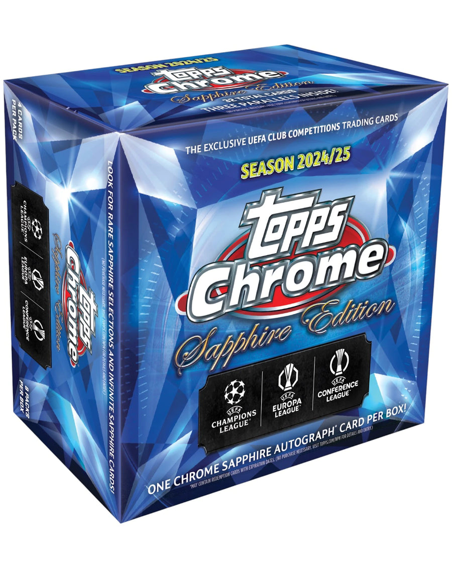 Topps Chrome Sapphire UEFA Hobby Box