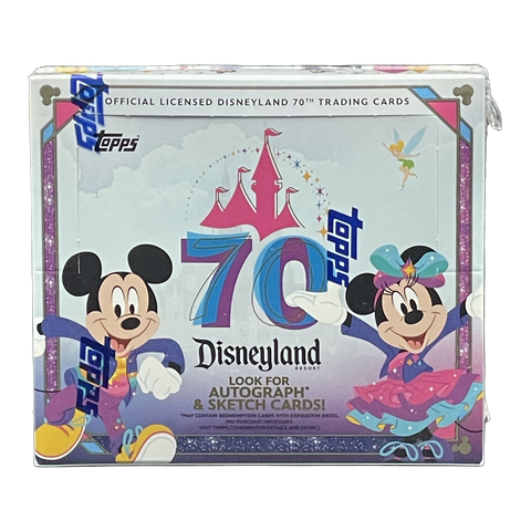 Topps Disneyland 70th Anniversary Hobby Box
