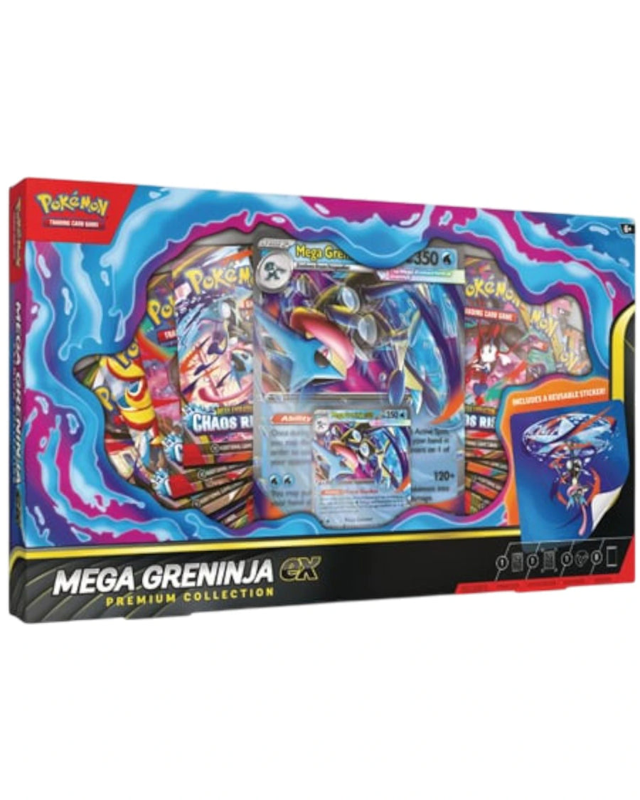 Pokemon Mega Evolution Mega Greninja ex Collection Box