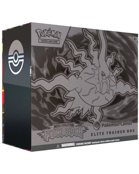 Pokemon Mega Evolution Pitch Black Pokemon Center Elite Trainer Box