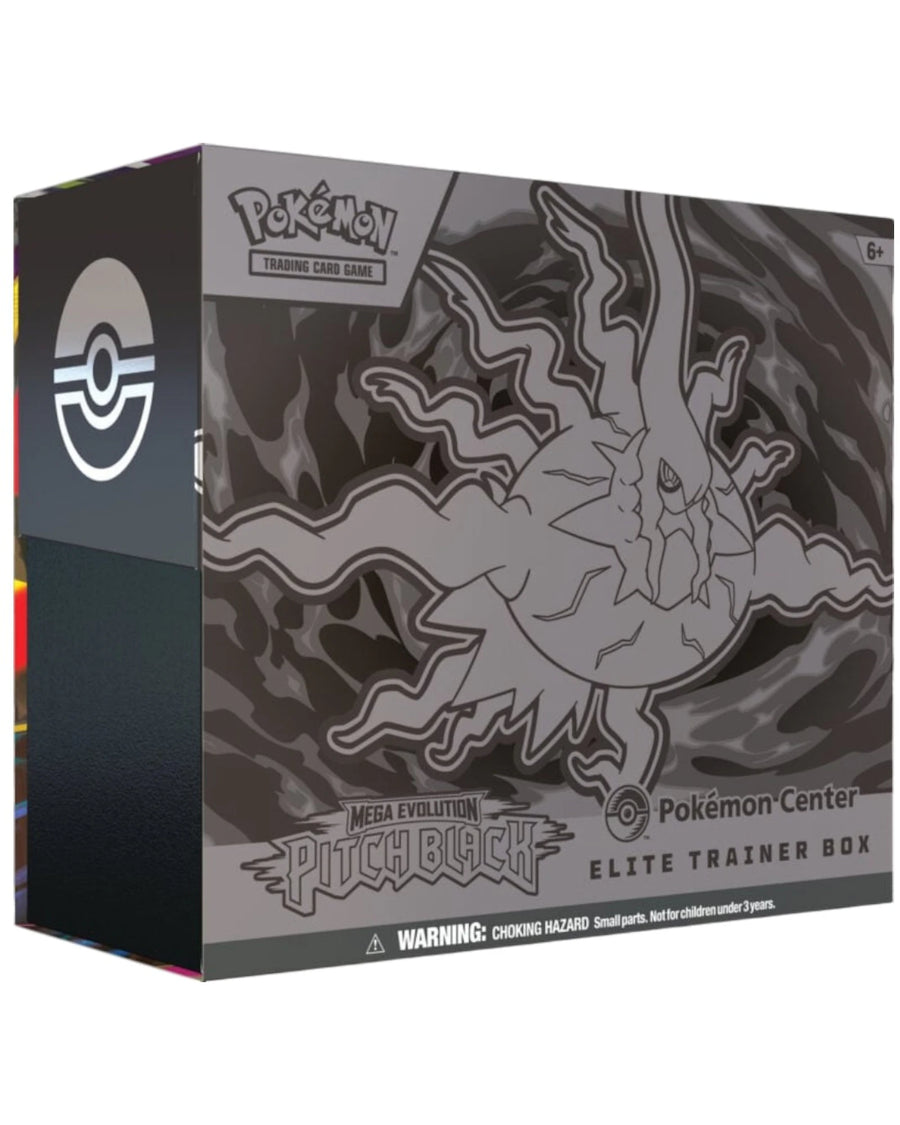 Pokemon Mega Evolution Pitch Black Pokemon Center Elite Trainer Box