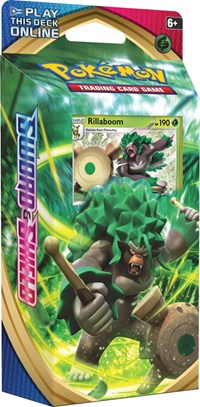 Pokemon Sword & Shield Rillaboom Theme Deck Battle Deck