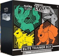 Pokemon Sword & Shield Evolving Skies Orange/Green Elite Trainer Box