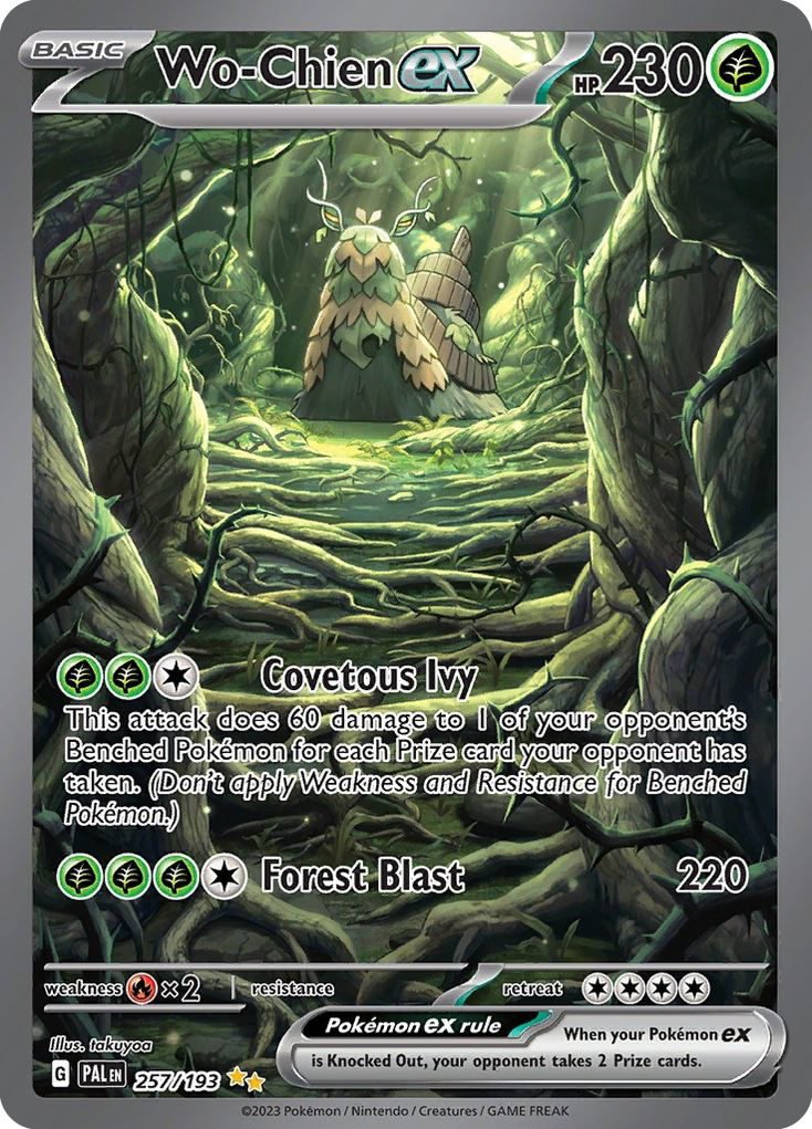 Pokemon Wo-Chien Paldea Evolved #257 /193 Near Mint